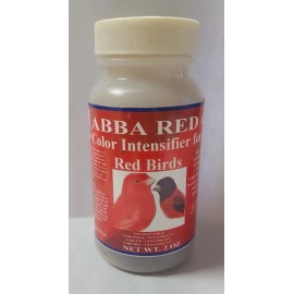 ABBA RED C  2 Oz BOTTLE Color Intensifier and Vitamin Supplement for Red Birds.