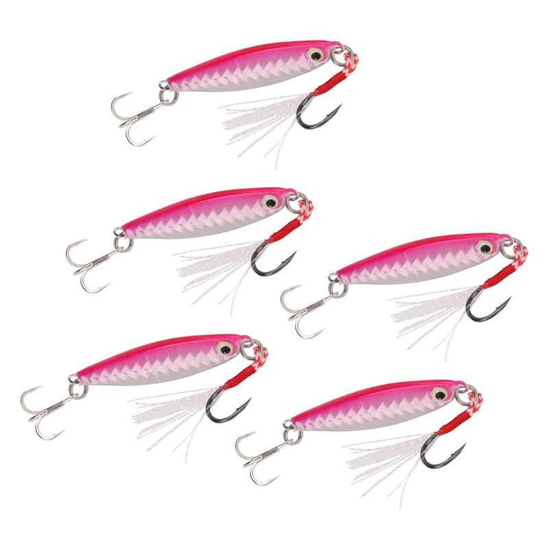 5Pcs 15g Metal Vib Hard Fishing Lures Jigging Fishing Baits