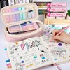 Nicpro 39 PCS Aesthetic School Supplies with Cute Pink Pen