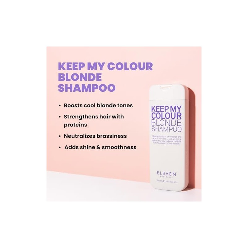 ELEVEN AUSTRALIA Keep My Colour Blonde Shampoo Perfect For Any