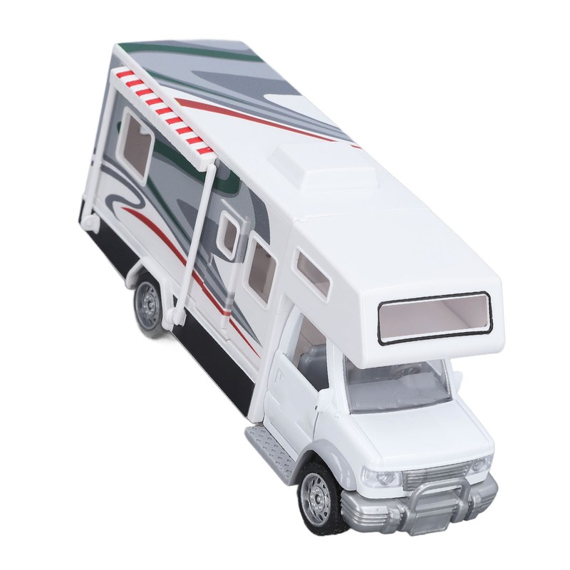 1/32 Kids RV Toy Sound Light Opening Doors Simulation Educational