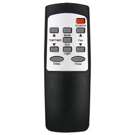 Replacement for Frigidaire Air Conditioner Remote Control RG63A1/E-ELD RG63F/EF-ELD FFRE123WAE FFRE153WAE FFRE183WAE FFRE223WAE FFRE253WAE FFRA052WAE FFRA062WAE FFRA082WAE FFRA122WAE FFRA282WAE