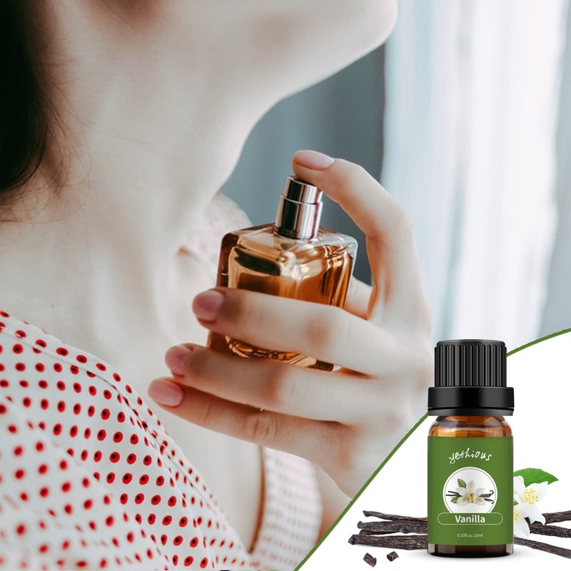 yethious Vanilla Coconut Essential Oil Set Coconut Oil Organic Vanilla