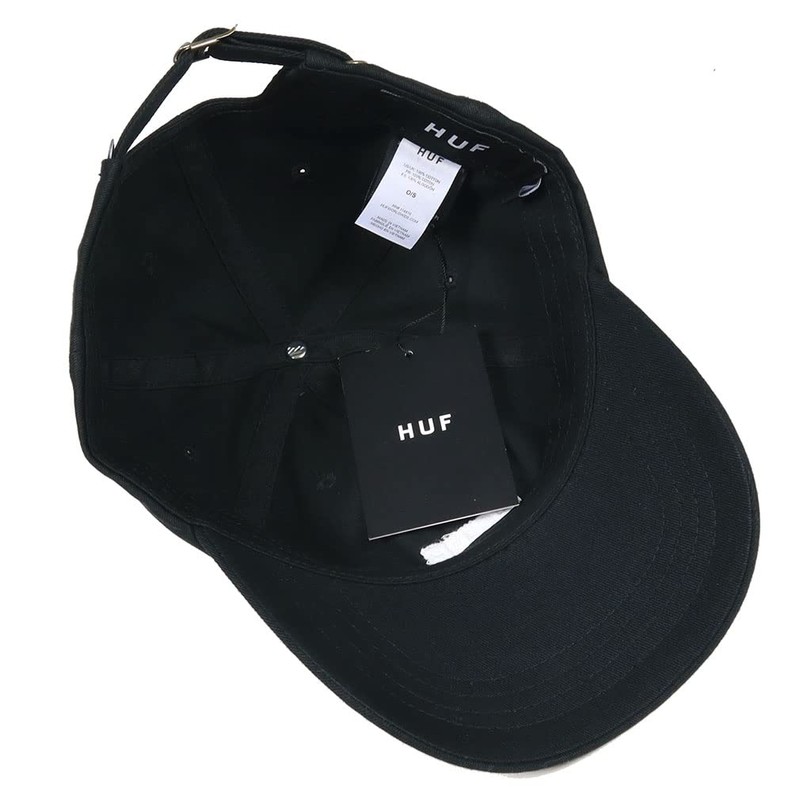 Huff Men's Cap Hat 016, Black, Free size
