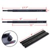 Drawer Slides 9 Inch Ball Bearing Full Extension 3 Section