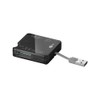 Goobay 95674 All-In-One USB 2.0 Card Reader, Black