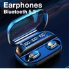 TWS Bluetooth 5.2 Wireless Earbuds Waterproof Headphone LED Display, Open
