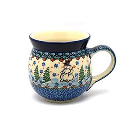 Polish Pottery Mug - 15 oz. Bubble - Unikat Signature U4661