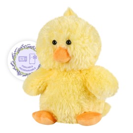 SuzziPals Heatable & Coolable Little Chick Stuffed Animals, Cute Heating Pad Microwavable Stuffed Animal for Cramps, Stuffed Chicken Plush Toys, Cute Plushies Chick Toys for Anxiety, Chicken Gifts