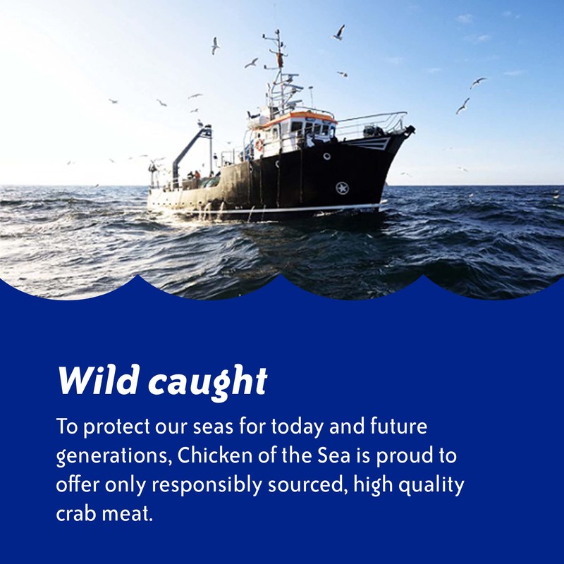 Chicken of the Sea White Crab Meat, 6 Ounce Cans