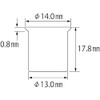 Lobtex Blind Nut "Nut" (Thin Head, Steel) Eco Pack Plate
