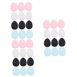 Minkissy 3sets Small Makeup Powder Puff Face Powder Sponge for Perfect Application Travel-friendly 12pcs*3