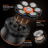 7D Electric Head Shaver for Bald Men – Waterproof Floating