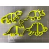 cookiecutz Dinosaur Cookie Cutters (Set Of 4)