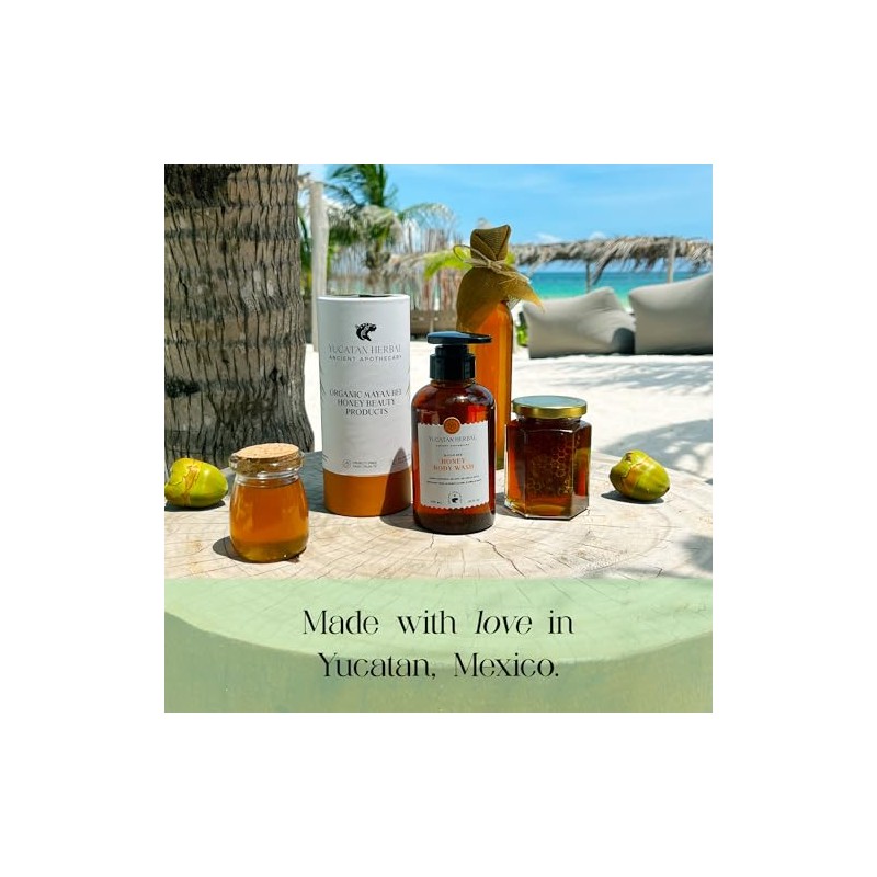 Yucatan Herbal Jabón Corporal de Miel de Abeja Maya