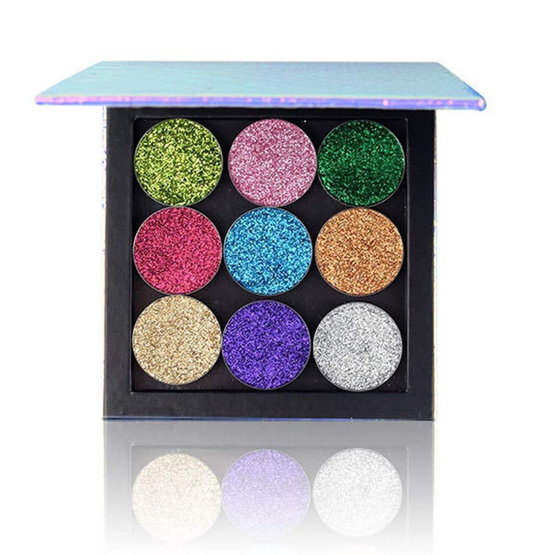 Empty Eyeshadow Box, Empty Magnetic Palette for Eyeshadow, Mermaid Empty