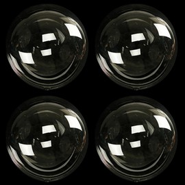 Clear Balloons, 50pcs 24 Inch BoBo Balloons Latex Free Tiny Crystal Tranparent Balloons for Christmas Wedding Birthday Party Decorations (24inch/50pcs)