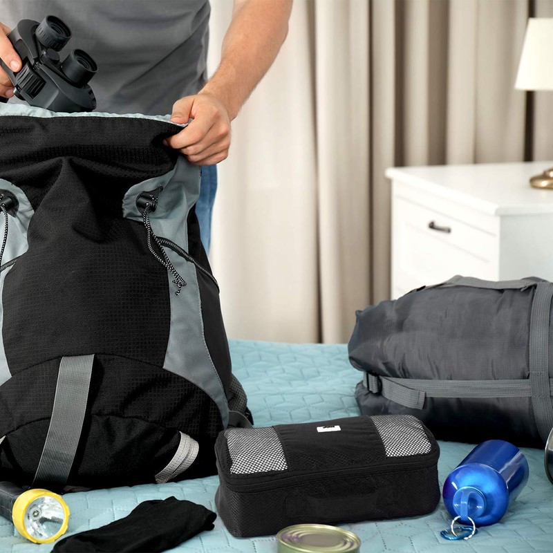 ANSIO Packing Cubes for Suitcase, Travel Luggage Organiser Set, Travel