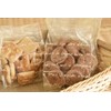 Paquetdusoleil 10044-50 Cookie Bags, Transparent, Francais Beige, M, 50 Sheets