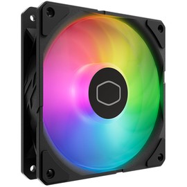 Cooler Master SickleFlow Edge 120 ARGB - 120mm Fan (690~2500 RPM, PWM), High Airflow (70.7 CFM) & Static Pressure (3.61mmH2O), ARGB Gen 2, 32.8 dBA max. - Black