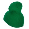 e4Hats.com Circle Luigi Embroidered Short Beanie - Kelly OSFM