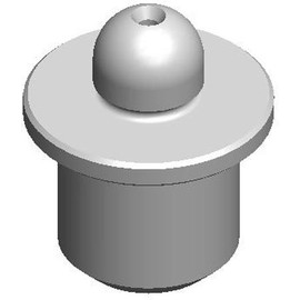 .2499 Dia. (A).4078 Dia. (B), Round, Bullet Nose Pin (1 Each)