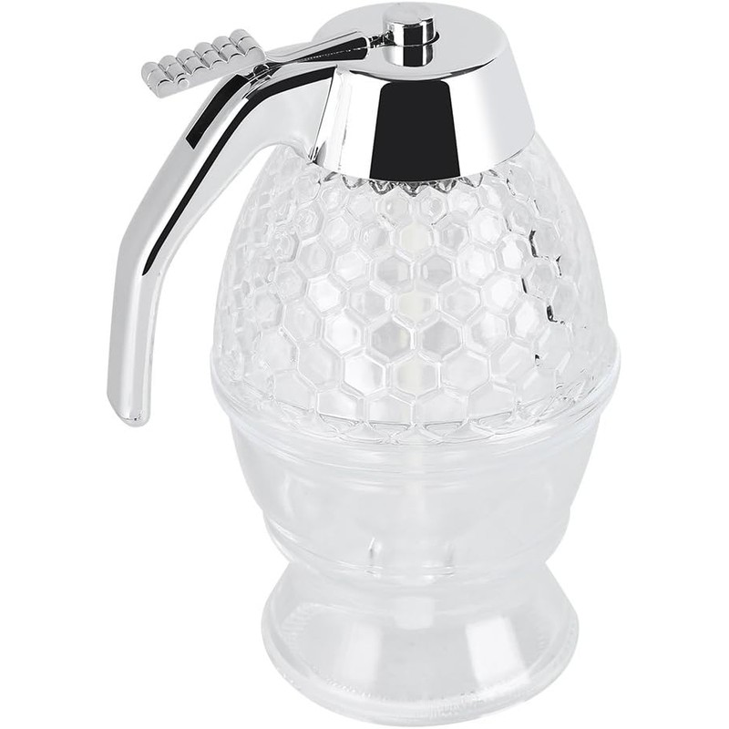 Jarra Dosificadora de Miel Vintage 200ml, Recipiente de Almíbar