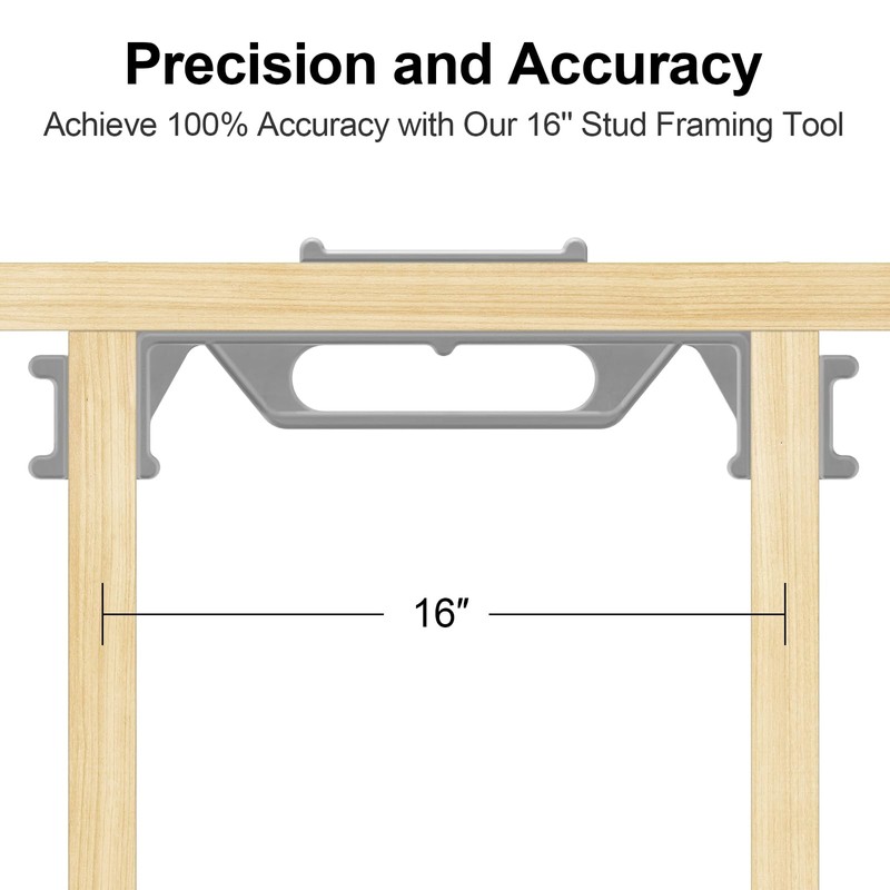 AltitudeCraft Framing Tools - 16'' Framing Stud Layout Tool, Stud