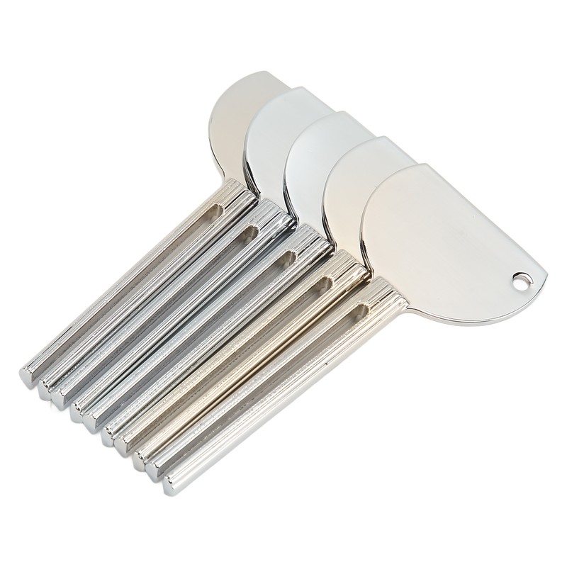 5pcs Tube Toothpaste Squeezer Roller Stainless Steel Manual Labor Saving