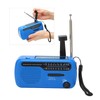 Hand Crank Solar Radio AM FM SW1 SW2 Camping LED