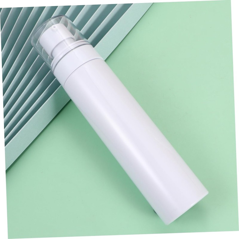 Healeved 5pcs Press Pump Cosmetic Containers for Travel Portable Lotion