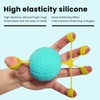 Finger Grip Ball Hand Exercise Therapy Resistance Squeeze Ball Hand