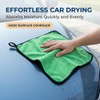 Microfiber Cleaning Cloth 5 Pcs 11.8 x 11.8 Inch Dual