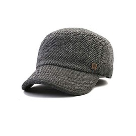 Cadet Cap Original Military Adjustable Style Vintage Hat MAAC0734 (Grey)