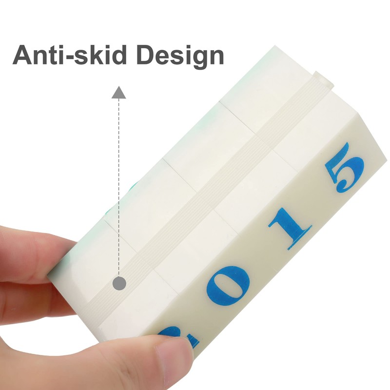 Sourcingmap Rubber Head Large Number Stamps, Detachable 0-9 Digits Arabic