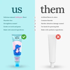 Better Biöm NOBS Jr Bundle – Natural Oral Care for Kids with Safe, Fluoride-Free Toothpaste & Mouth Health Support