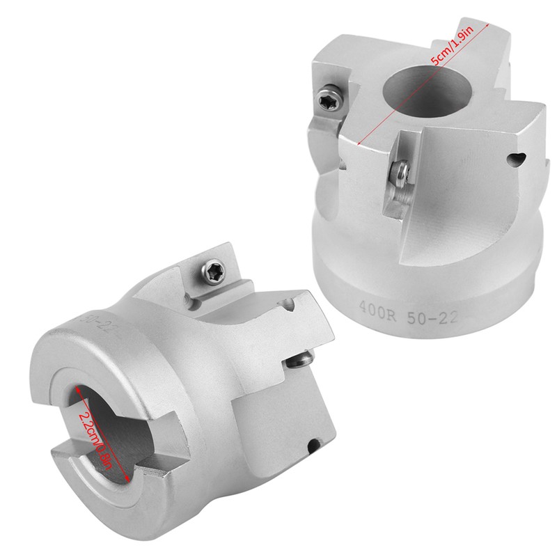 BAP400R-50-22-4T 90 Degree Right Angle Shoulder Face Mill Head CNC
