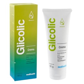 Glicolic Crema Hidratante Facial y Restaurador Cutneo  Mejora Textura, Luminosidad, Apariencia de Manchas y Signos de Envejecimiento  cido Gliclico...