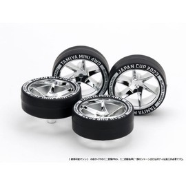Tamiya J-CUP 2023 95162 Mini 4WD Limited Edition Super Hard Low Height Tire & Spiral Wheel