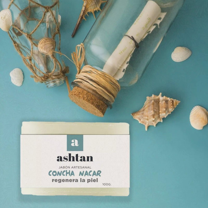 Ashtan Kit Refrescante 4 Jabones Artesanales 100g C/u