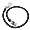 2Pcs 24in O2 Sensor Header Extension Wire Harness Replacement for
