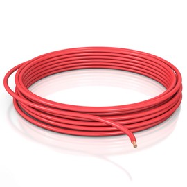 DCSk Vehicle Cable – 6 mm² – 10 Metres – FLRY B Asymmetrical – 6 mm² – Car Cable Stranded – Red – 6 mm²