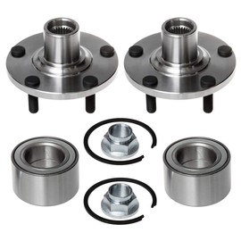 AUQDD 518516 x2 Front Hub Repair Kit (Wheel Hub and Bearing) Compatible With 2002 03 04 05 2006 Nissan Altima (3.5L,V6 Only) /00-08 Maxima /00-01 Infiniti I30 /02-04 I35
