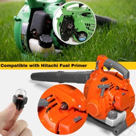 Drilax 5-Pack Small Engine Primer Bulbs | Universal Fit Snap-In Purge Pump for Ryobi, Poulan, Homelite, Echo & More | Leaf Blower, Trimmer, Chainsaw Replacement (Replaces 188-512)