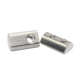 20x M8 T-Slot Nut 12.0 x 6.7 mm Slot 8 with Spring Ball Steel