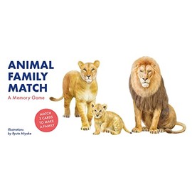 Laurence King Animal Family Match: A Matching Memory Game