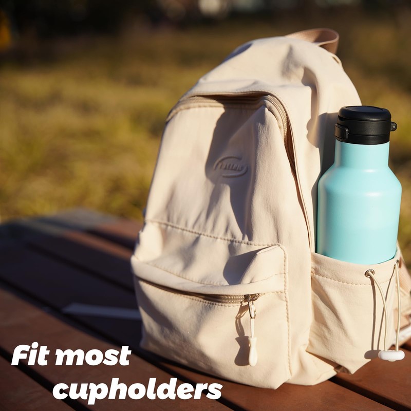 Insulated Water Bottle with Straw,17 OZ Double Wall Vacuum Stainless