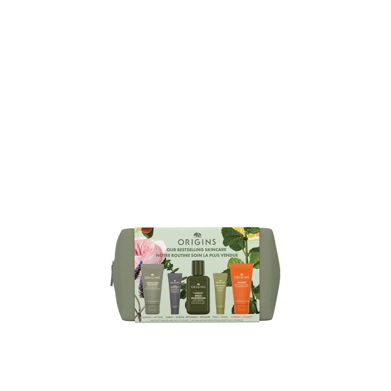 Origins 6 Piece Travel Size Cleansing & Moisturizing Best-Sellers Skincare