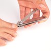 REMOS Finger & Toenail Clippers with Straight Blade Hardened Steel