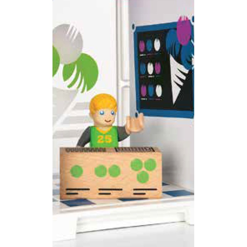 BRIO 33944 - Village Eisdiele, bunt